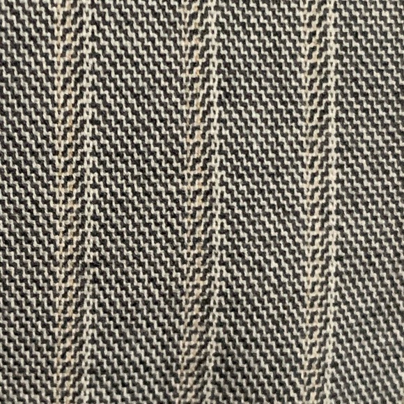 WORTHINGTON Neutral Pinstripe Blazer Career Office Grey Brown NWT Sz 12 - Picture 9 of 15